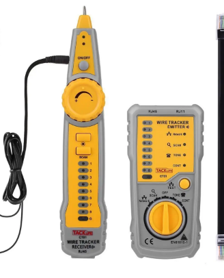 Tester di cavi lan e telefonici Rj45 Rj11