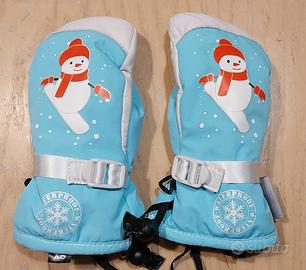 Guanti da neve 3 anni .. mai usati