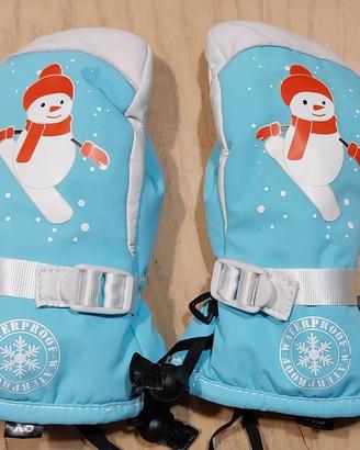 Guanti da neve 3 anni .. mai usati