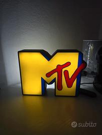 Lampada LED MTV lightbox stampata in 3D
