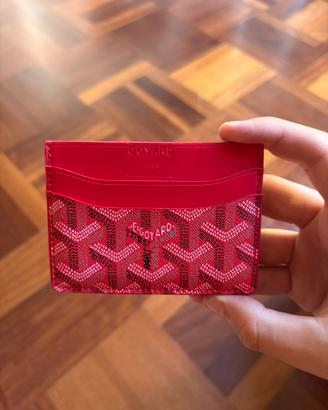 Portacarte Goyard Saint Supliece Rosso
