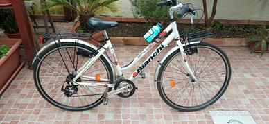 Bicicletta Bianchi Spillo Rubino Donna