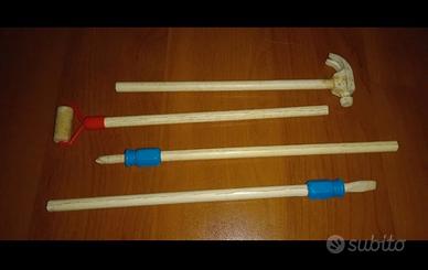 LOTTO 4 MATITE DA COLLEZIONE A FORMA "UTENSILI"