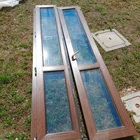 porta finestra con persiane pvc