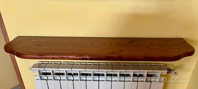 Mensole rustiche noce  da 95 e 110 cm