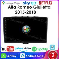 Autoradio 10” Android CarPlay per Giulietta 15-18