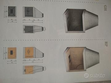 Prefabbricato x camino