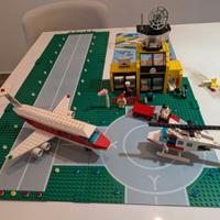 Lego 6392 Airport aeroporto aereo elicottero city
