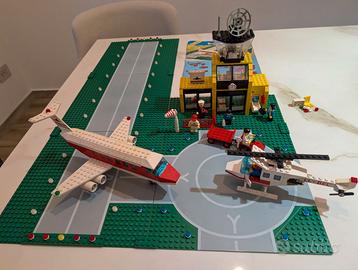 Lego 6392 Airport aeroporto aereo elicottero city