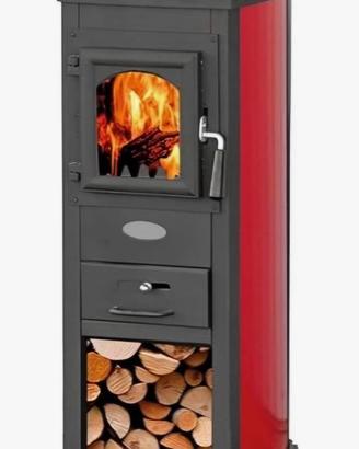 stufa a legna 9kw nuova 