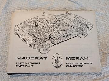 Cataloghi Ricambi x MASERATI