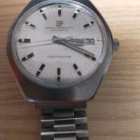 Girard Perregaux Gyromatic High Frequency + swatch