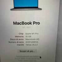 Macbook pro m1 pro