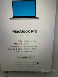 Macbook pro m1 pro