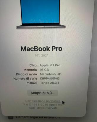 Macbook pro m1 pro
