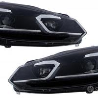 Fari anteriori vw golf 6 led freccia led dinamica