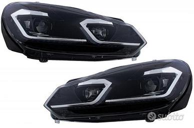 Fari anteriori vw golf 6 led freccia led dinamica