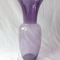 VASO IN VETRO VIOLA