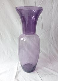 VASO IN VETRO VIOLA