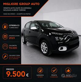 Citroen C3 1.2 benz 83CV 2023 5 porte