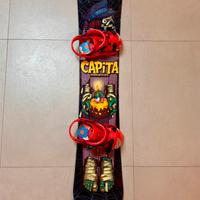 Snowboard tavola Capita Horrorscope 153 + attacchi