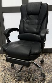 Sedia ergonomica massaggiante e riscaldante