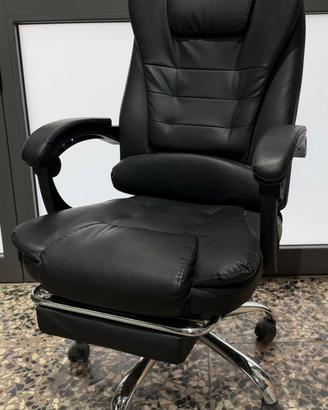 Sedia ergonomica massaggiante e riscaldante