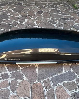 Baule da tetto + barre originali Mercedes-Benz