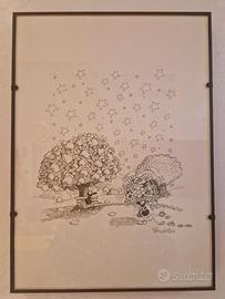 Opera su china 'Le Formiche' di Fabio Vettori su c