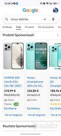 Honor 400 lite 