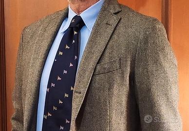 Morris blazer in lana e cashmere tg 48