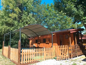 CASETTA ROULOTTE+DEHORS ESTERNO  A CALDIROLA 