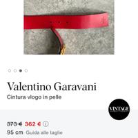 Cintura valentino quasi nuova