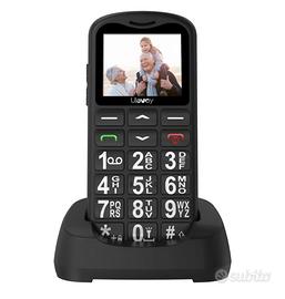 Telefono Cellulare per Anziani GSM Dual SIM con Ta