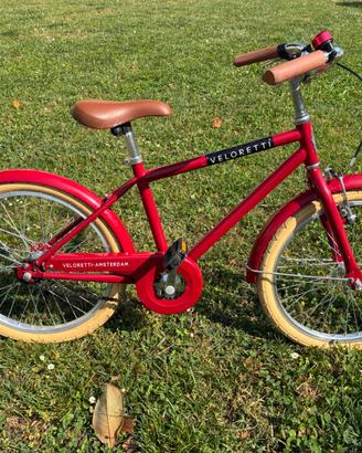 Bici Veloretti 5-8 anni 20'' rossa