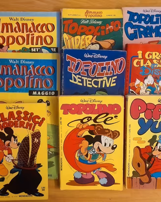 Lotto fumetti Walt Disney anni '70/'80