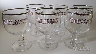 CHIMAY LOTTO 6 BICCHIERI BIRRA