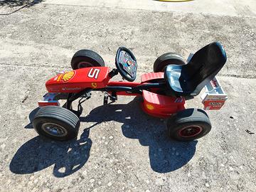 Go Kart a pedali Ferrari della Berg