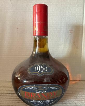 Bottiglia brandy Aurum 1950