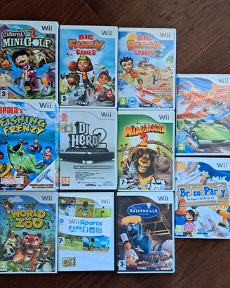 Nintendo Wii + giochi + accessori