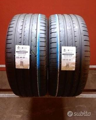 2 gomme 255 40 20 goodyear a2381