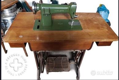 Macchina da cucire d' epoca  Borletti con mobile