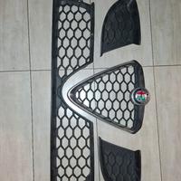 set completo alfa romeo griglia anteriore 