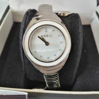 FUNZIONANTE Orologio donna breil silver snake