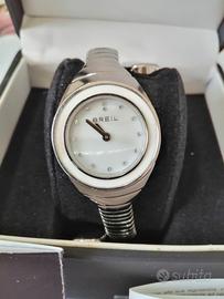 FUNZIONANTE Orologio donna breil silver snake