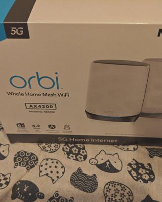 NBR750 - Orbi AX4200 5G WiFi 6 Router