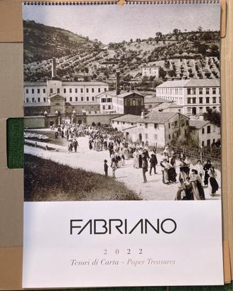 Calendario FABRIANO 2022 design vintage NO pirelli