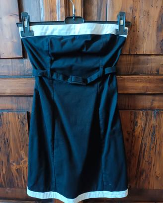 Vestito benetton nero xs 