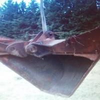 Benna Caterpillar428.Benna trapezio per escavatore