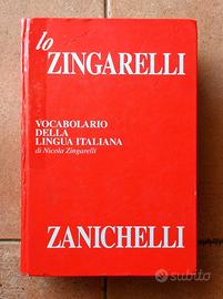 vocabolario italiano LO ZINGARELLI Ed. Zanichelli 